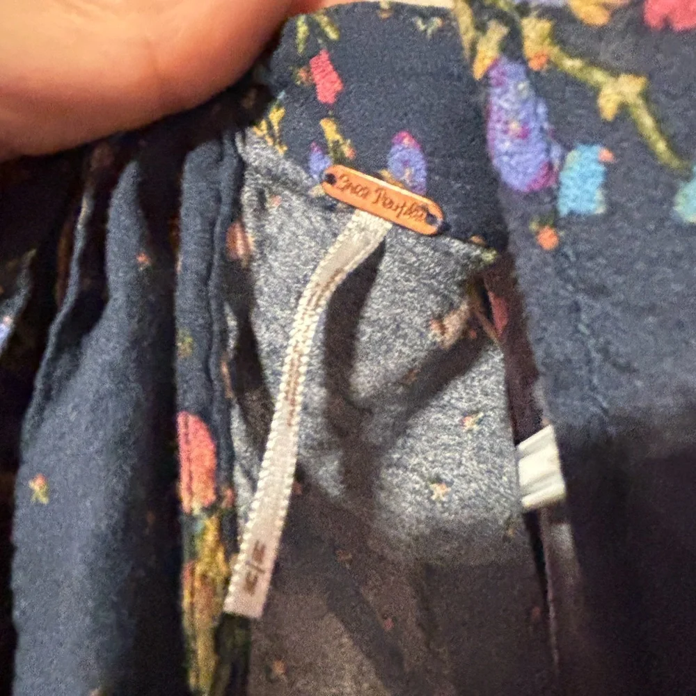 Free People Blue Floral Tunic - Picture 11 of 11